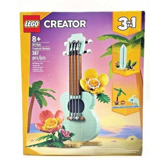 LEGO CREATOR 31156 Tropical Ukulele 387 Pieces Ages 8+ Retired SEALED - Picture 8 of 11